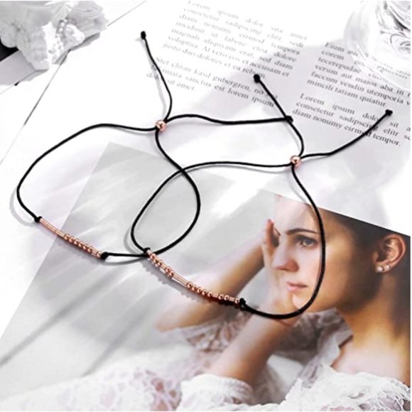 NWT IEFWELL "Morse Code "Zero F**** Given" Bracele - Picture 4 of 5